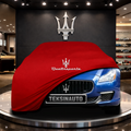 MASERATİ QUATTROPORTE M156 (2013-2016) Custom Fit Indoor Car Cover Soft Stretch Black Gray Blue Red Dust Protection Garage Cover Laser Cut + Bag