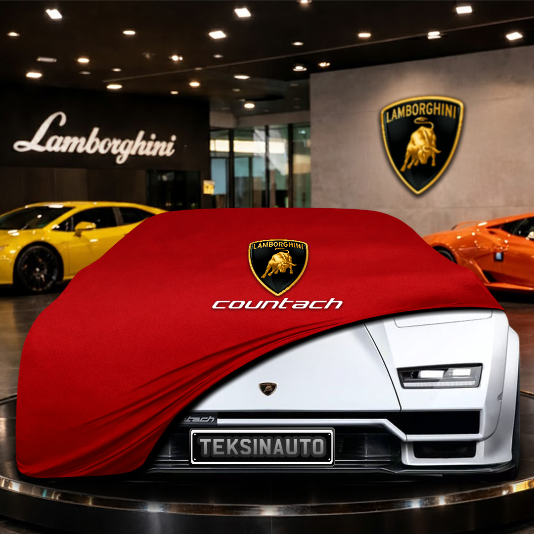 Lamborghini Countach LPI 800-4 (2022-) Custom Fit Indoor Car Cover Soft Stretch Black Gray Blue Red Dust Protection Garage Cover Laser Cut + Bag