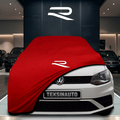 Volkswagen Polo 5 (2009-2017) Custom Fit Indoor Car Cover Soft Stretch Black Gray Blue Red Dust Protection Garage Cover Laser Cut + Bag