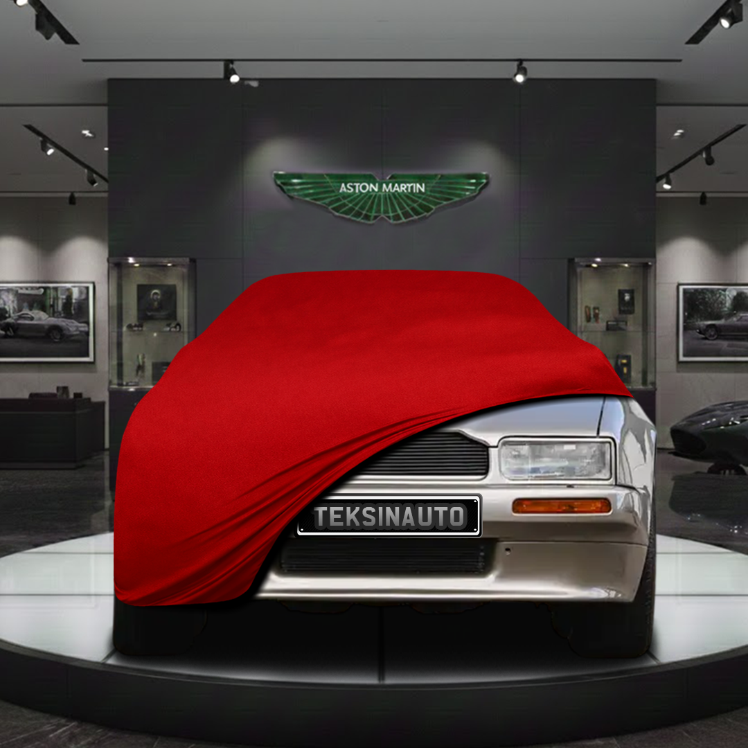 ASTON MARTİN VİRAGE VOLANTE 1990-1995 Custom Fit Indoor Car Cover Soft Stretch Black Gray Blue Red Dust Protection Garage Cover Laser Cut + Bag