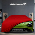 McLaren 765LT (2020-) Custom Fit Indoor Car Cover Soft Stretch Black Gray Blue Red Dust Protection Garage Cover Laser Cut + Bag