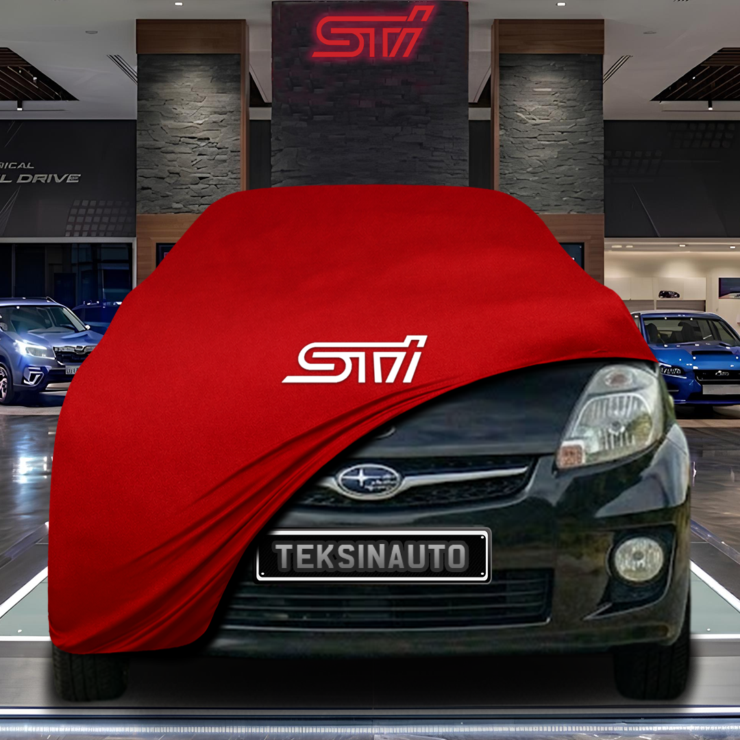 Subaru Justy 4 (2007 - 2011)  Custom Fit Indoor Car Cover Soft Stretch Black Gray Blue Red Dust Protection Garage Cover Laser Cut + Bag
