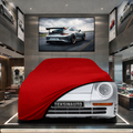 PORSCHE 959 1987-1988 Custom Fit Indoor Car Cover Soft Stretch Black Gray Blue Red Dust Protection Garage Cover Laser Cut + Bag