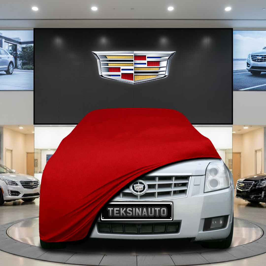 Cadillac BLS (2006-2010) Custom Fit Indoor Car Cover Soft Stretch Black Gray Blue Red Dust Protection Garage Cover Laser Cut + Bag
