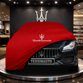 MASERATİ QUATTROPORTE SPORT GT S (2008-2012) Custom Fit Indoor Car Cover Soft Stretch Black Gray Blue Red Dust Protection Garage Cover Laser Cut + Bag