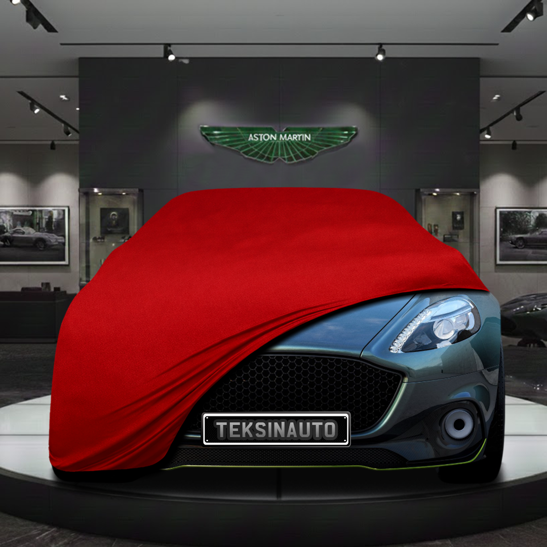 ASTON MARTİN RAPİDE AMR 2018-2020 Custom Fit Indoor Car Cover Soft Stretch Black Gray Blue Red Dust Protection Garage Cover Laser Cut + Bag