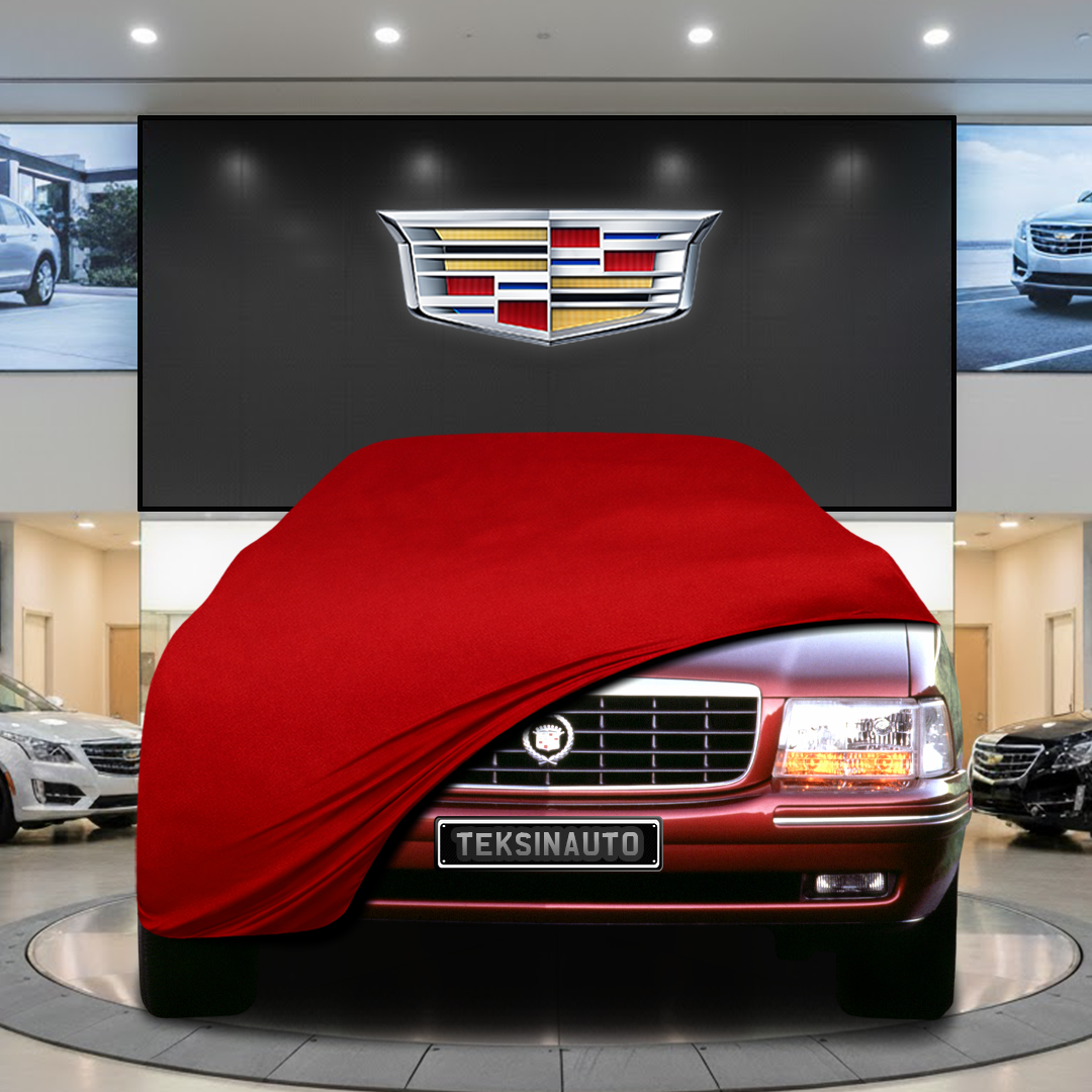 Cadillac Deville EL12 (1999-2006) Custom Fit Indoor Car Cover Soft Stretch Black Gray Blue Red Dust Protection Garage Cover Laser Cut + Bag