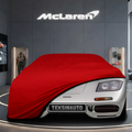 McLaren F1 (1992-2000) Custom Fit Indoor Car Cover Soft Stretch Black Gray Blue Red Dust Protection Garage Cover Laser Cut + Bag
