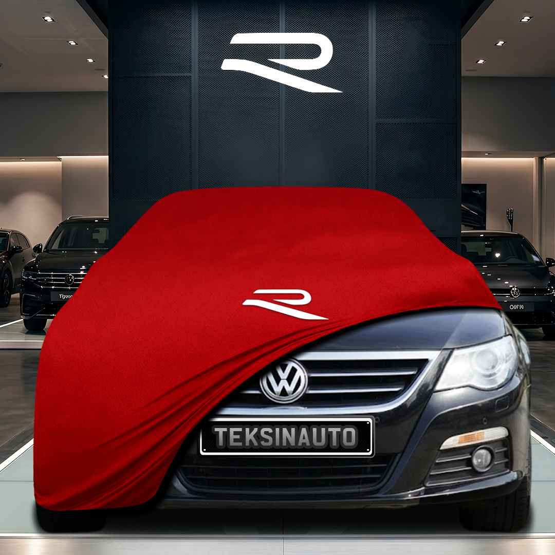 Volkswagen Passat CC (2018-2016) Custom Fit Indoor Car Cover Soft Stretch Black Gray Blue Red Dust Protection Garage Cover Laser Cut + Bag