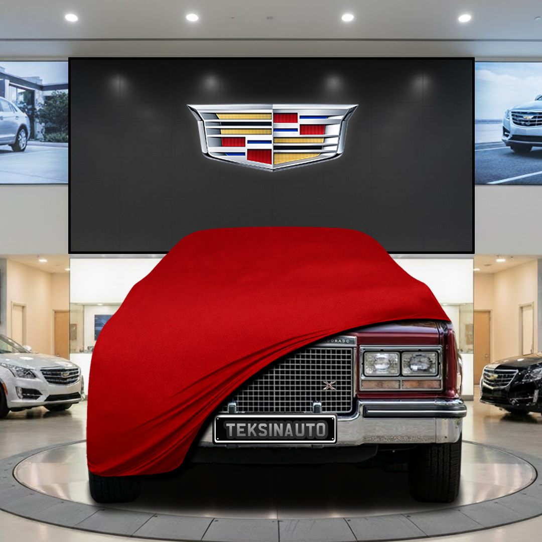 Cadillac Eldorado X (1979-1985) Custom Fit Indoor Car Cover Soft Stretch Black Gray Blue Red Dust Protection Garage Cover Laser Cut + Bag