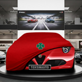 Alfa 8C Spider Roadster Custom Fit Indoor Car Cover Soft Stretch Black Gray Blue Red Dust Protection Garage Cover Laser Cut + Bag