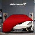 McLaren 620R (2019-) Custom Fit Indoor Car Cover Soft Stretch Black Gray Blue Red Dust Protection Garage Cover Laser Cut + Bag