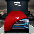 Volkswagen Atlas Custom Fit Indoor Car Cover Soft Stretch Black Gray Blue Red Dust Protection Garage Cover Laser Cut + Bag