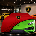 Lamborghini Huracan Evo Spyder (2019-) Custom Fit Indoor Car Cover Soft Stretch Black Gray Blue Red Dust Protection Garage Cover Laser Cut + Bag