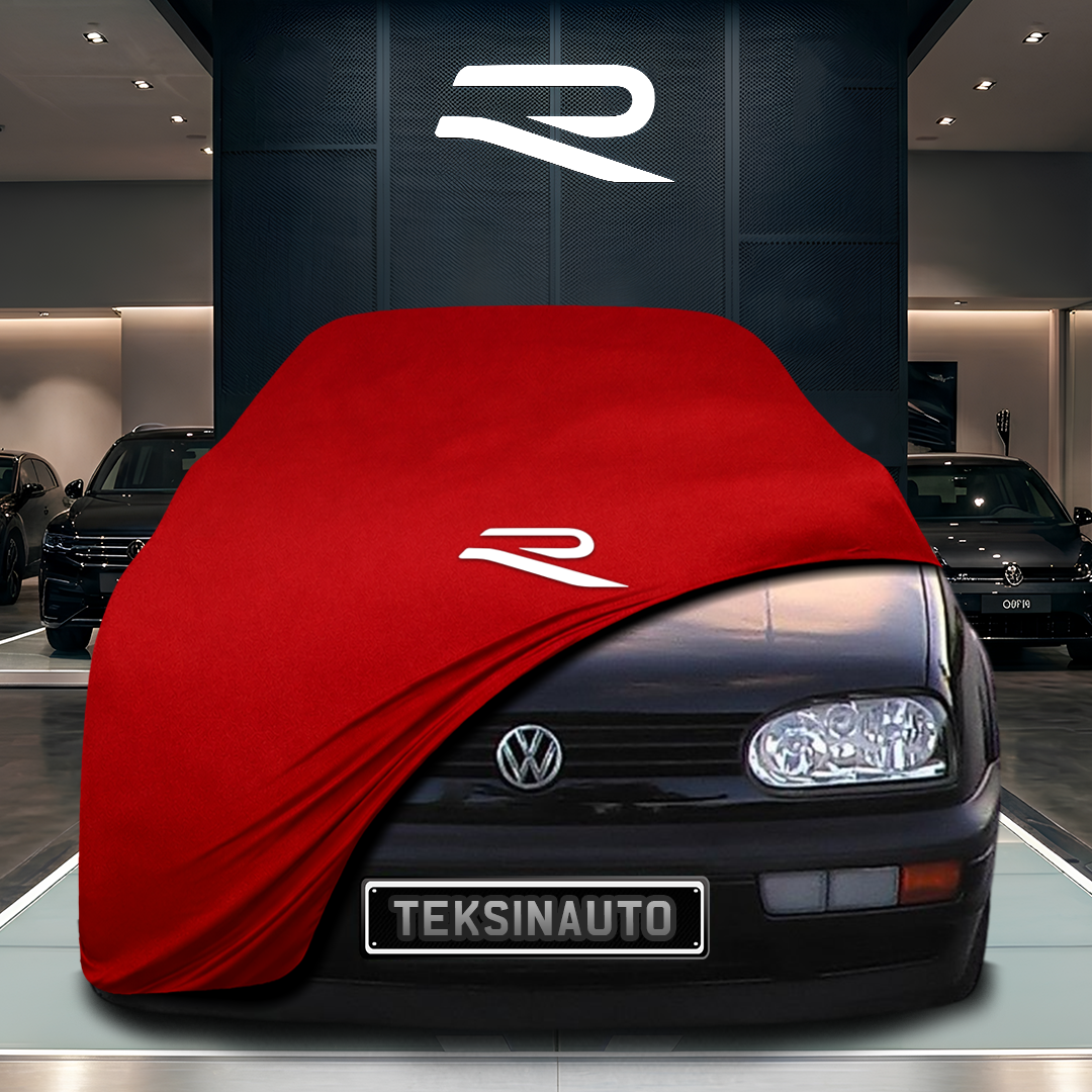 Volkswagen Golf 3 (1991-1999) Custom Fit Indoor Car Cover Soft Stretch Black Gray Blue Red Dust Protection Garage Cover Laser Cut + Bag