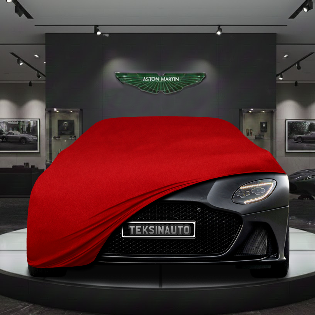 Aston Martin DBS Superleggera (2018-) Custom Fit Indoor Car Cover Soft Stretch Black Gray Blue Red Dust Protection Garage Cover Laser Cut + Bag