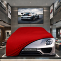 Porsche 918 Spyder Custom Fit Indoor Car Cover Soft Stretch Black Gray Blue Red Dust Protection Garage Cover Laser Cut + Bag