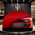 MASERATİ SHAMAL (1989-1995) Custom Fit Indoor Car Cover Soft Stretch Black Gray Blue Red Dust Protection Garage Cover Laser Cut + Bag