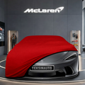 McLaren GTS (2023-) Custom Fit Indoor Car Cover Soft Stretch Black Gray Blue Red Dust Protection Garage Cover Laser Cut + Bag