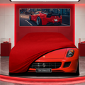 Ferrari 599 Custom Fit Indoor Car Cover Soft Stretch Black Gray Blue Red Dust Protection Garage Cover Laser Cut + Bag