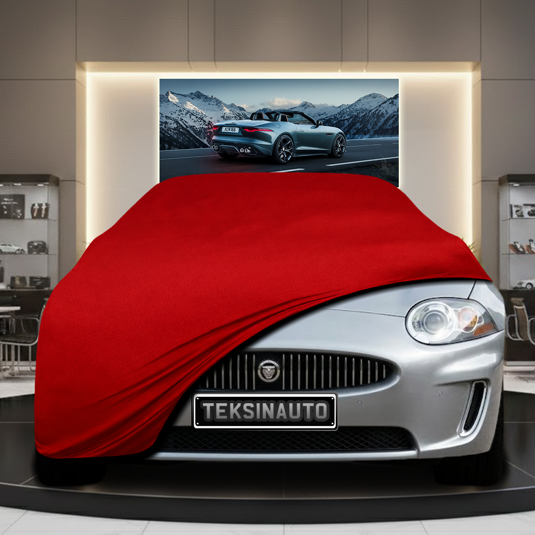 Jaguar XK (X150) Custom Fit Indoor Car Cover Soft Stretch Black Gray Blue Red Dust Protection Garage Cover Laser Cut + Bag