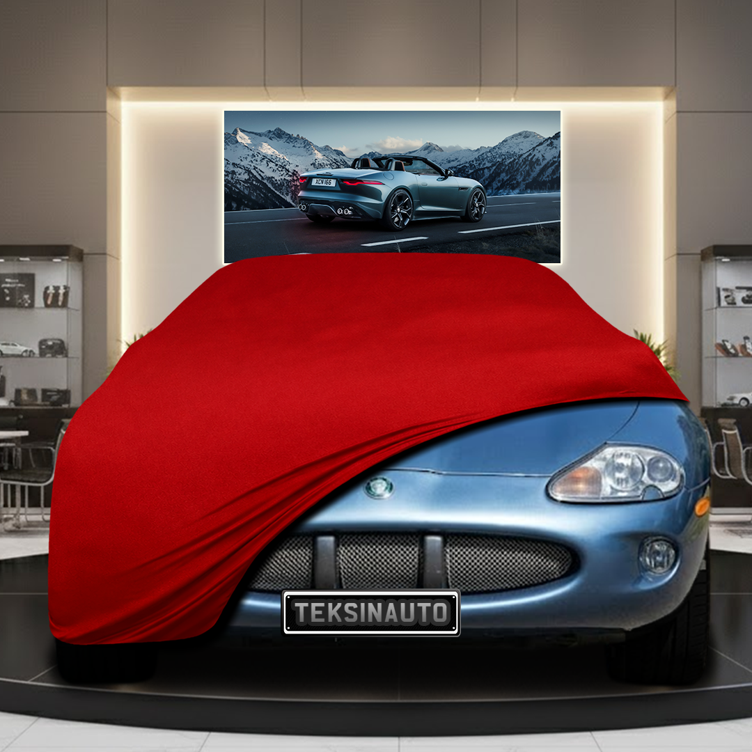 JAGUAR XK X100 1996-2005 Custom Fit Indoor Car Cover Soft Stretch Black Gray Blue Red Dust Protection Garage Cover Laser Cut + Bag