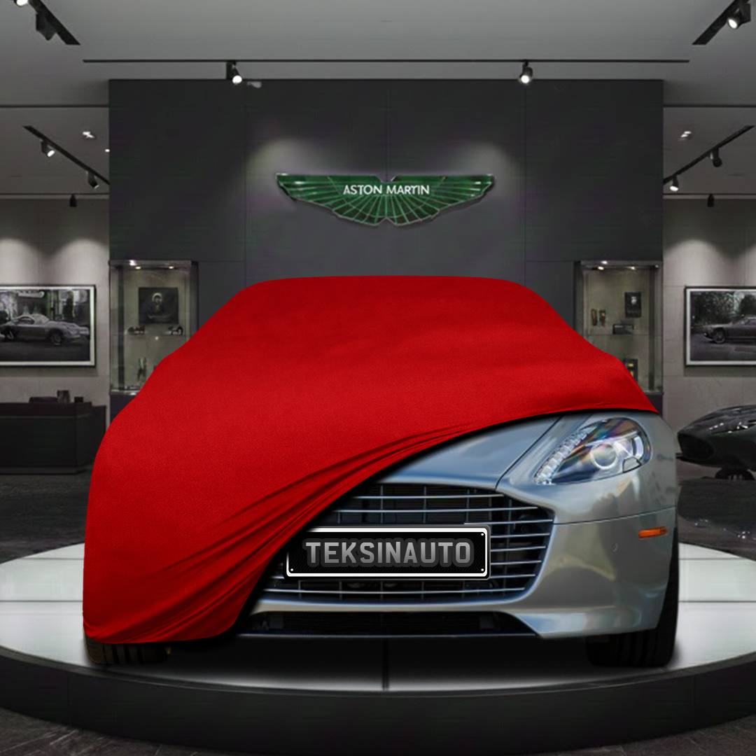 ASTON MARTİN RAPİDE E 2019-2020 Custom Fit Indoor Car Cover Soft Stretch Black Gray Blue Red Dust Protection Garage Cover Laser Cut + Bag