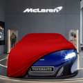 McLaren 625C (2015-2016) Custom Fit Indoor Car Cover Soft Stretch Black Gray Blue Red Dust Protection Garage Cover Laser Cut + Bag