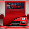 Ferrari 348 Custom Fit Indoor Car Cover Soft Stretch Black Gray Blue Red Dust Protection Garage Cover Laser Cut + Bag