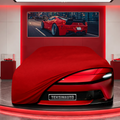 Ferrari Amalfi Custom Fit Indoor Car Cover Soft Stretch Black Gray Blue Red Dust Protection Garage Cover Laser Cut + Bag