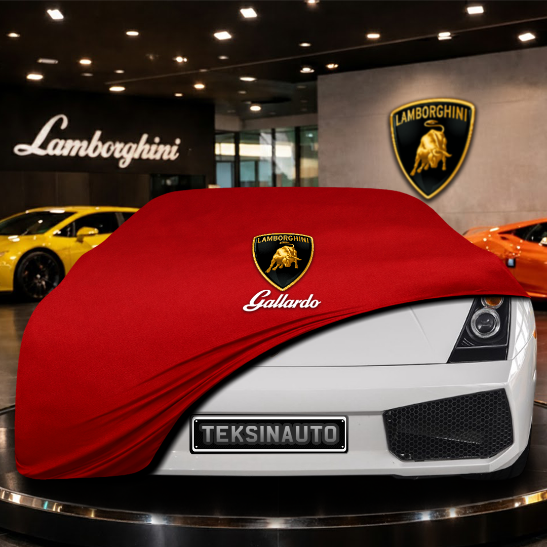 Lamborghini Gallardo Spyder (2005-2008) Custom Fit Indoor Car Cover Soft Stretch Black Gray Blue Red Dust Protection Garage Cover Laser Cut + Bag