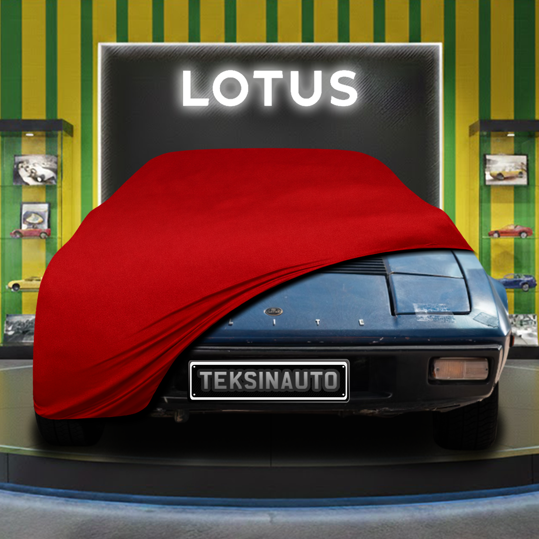 Lotus Elite (1974-1982) Custom Fit Indoor Car Cover Soft Stretch Black Gray Blue Red Dust Protection Garage Cover Laser Cut + Bag