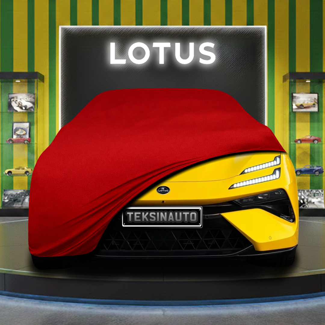 Lotus Emeya (2024-) Custom Fit Indoor Car Cover Soft Stretch Black Gray Blue Red Dust Protection Garage Cover Laser Cut + Bag