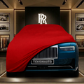 Rolls Royce Ghost 2 (2020-) Custom Fit Indoor Car Cover Soft Stretch Black Gray Blue Red Dust Protection Garage Cover Laser Cut + Bag