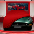 Ferrari 365 GT (1967 - 1971) Custom Fit Indoor Car Cover Soft Stretch Black Gray Blue Red Dust Protection Garage Cover Laser Cut + Bag