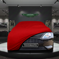 ASTON MARTİN VİRAGE 2 2011-2012 Custom Fit Indoor Car Cover Soft Stretch Black Gray Blue Red Dust Protection Garage Cover Laser Cut + Bag