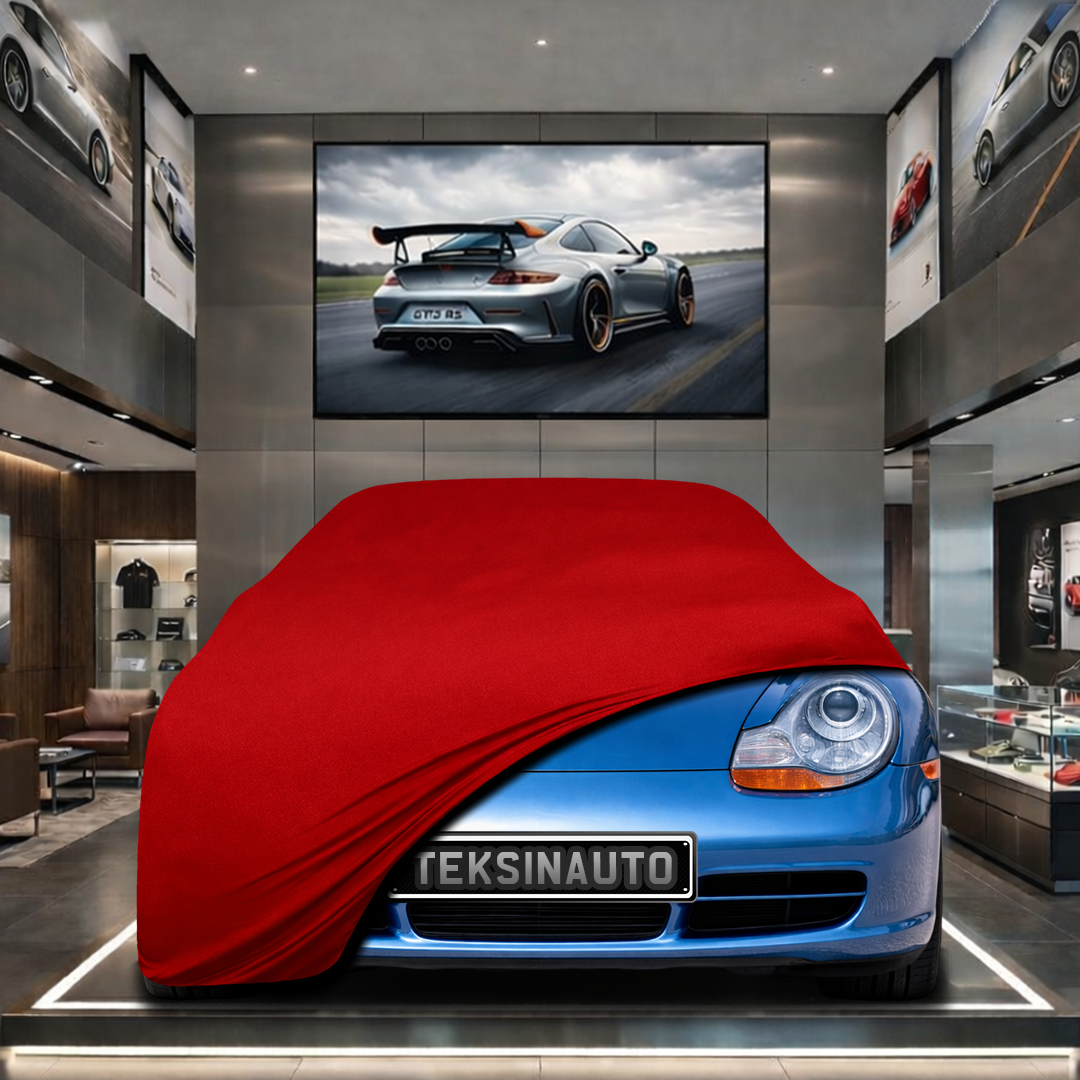 PORSCHE 911 996 1997-2001 Custom Fit Indoor Car Cover Soft Stretch Black Gray Blue Red Dust Protection Garage Cover Laser Cut + Bag