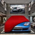 PORSCHE 911 996 1997-2001 Custom Fit Indoor Car Cover Soft Stretch Black Gray Blue Red Dust Protection Garage Cover Laser Cut + Bag