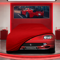 Ferrari 550 Custom Fit Indoor Car Cover Soft Stretch Black Gray Blue Red Dust Protection Garage Cover Laser Cut + Bag