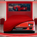 Ferrari F40 Custom Fit Indoor Car Cover Soft Stretch Black Gray Blue Red Dust Protection Garage Cover Laser Cut + Bag