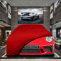 PORSCHE 911 991-2 SPEEDSTER 2019-2020 Custom Fit Indoor Car Cover Soft Stretch Black Gray Blue Red Dust Protection Garage Cover Laser Cut + Bag