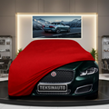 Jaguar XJ (X351) (2015-2019) Custom Fit Indoor Car Cover Soft Stretch Black Gray Blue Red Dust Protection Garage Cover Laser Cut + Bag