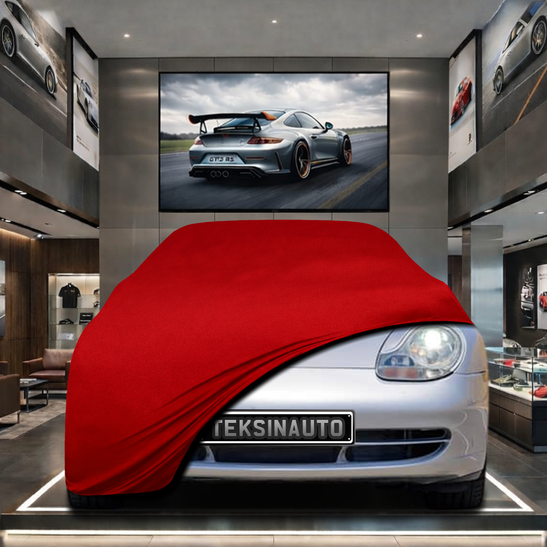 PORSCHE 911 996 2000-2006 Custom Fit Indoor Car Cover Soft Stretch Black Gray Blue Red Dust Protection Garage Cover Laser Cut + Bag
