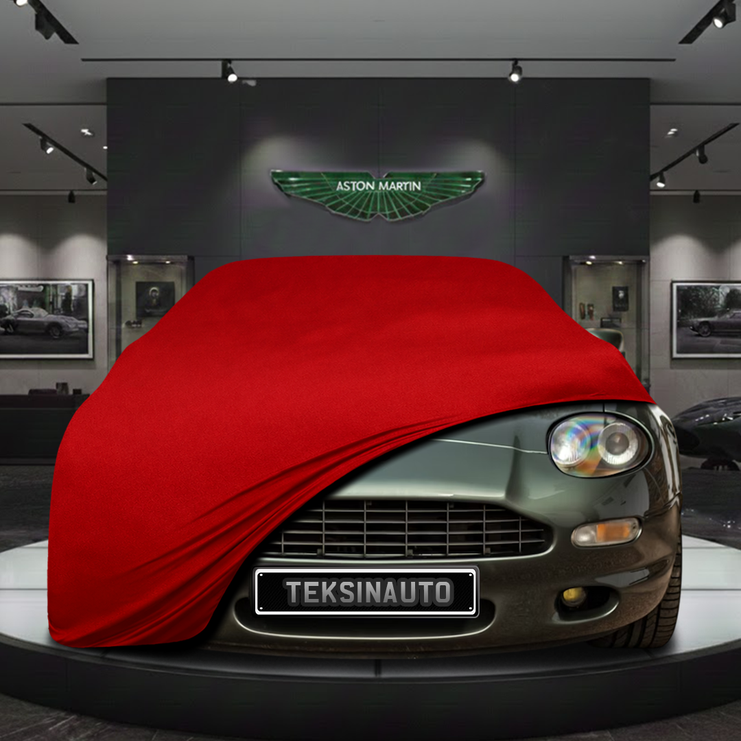 Aston Martin DB7 Custom Fit Indoor Car Cover Soft Stretch Black Gray Blue Red Dust Protection Garage Cover Laser Cut + Bag