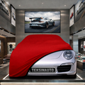 PORSCHE 911 991-2 CABRİOLET 2015-2018 Custom Fit Indoor Car Cover Soft Stretch Black Gray Blue Red Dust Protection Garage Cover Laser Cut + Bag