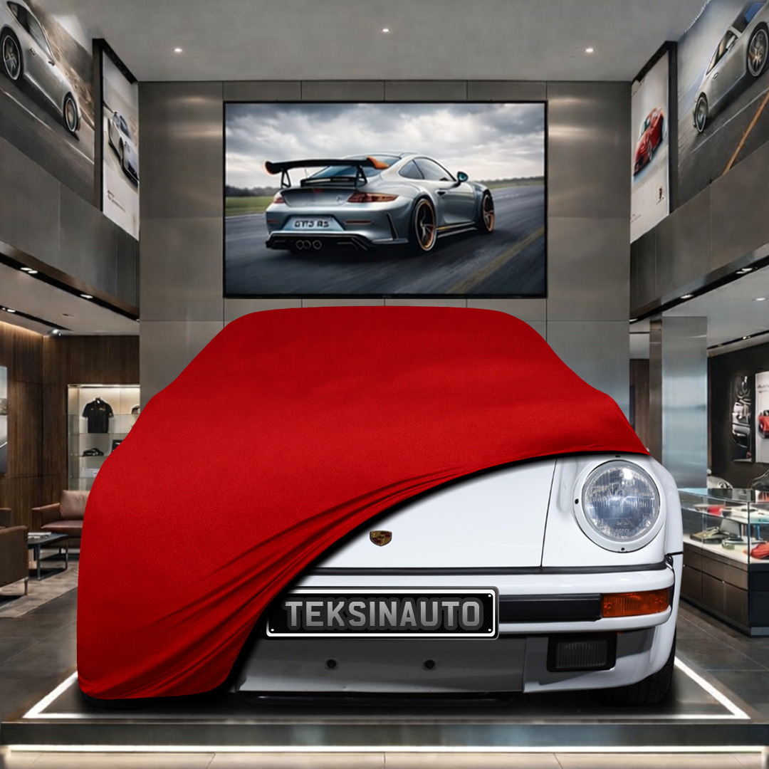 PORSCHE 911 SPEEDSTER 1989-89 Custom Fit Indoor Car Cover Soft Stretch Black Gray Blue Red Dust Protection Garage Cover Laser Cut + Bag