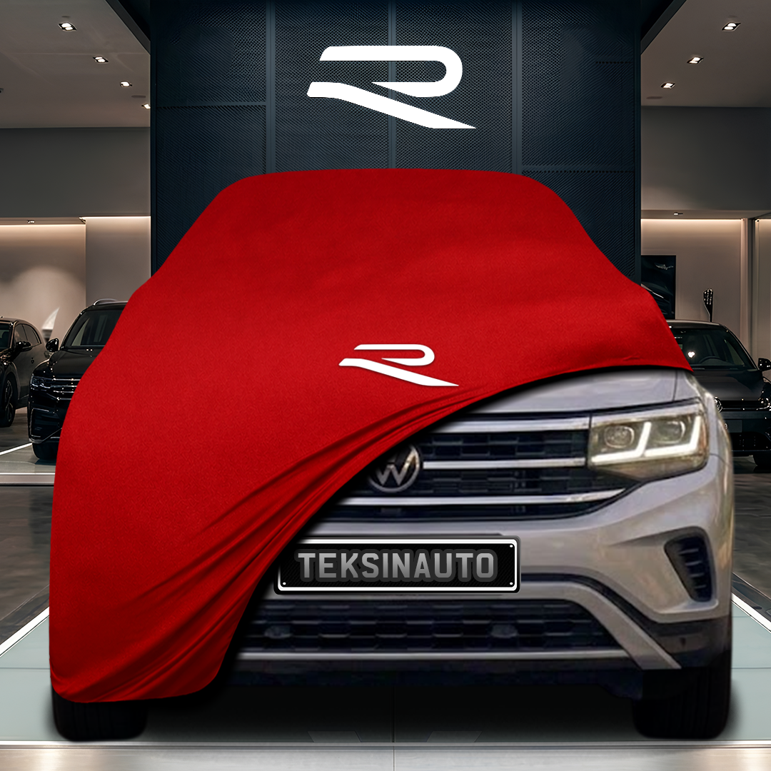 Volkswagen Teramont Custom Fit Indoor Car Cover Soft Stretch Black Gray Blue Red Dust Protection Garage Cover Laser Cut + Bag