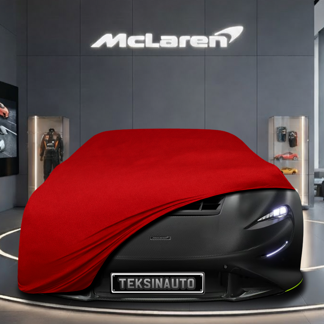 McLaren Elva (2020-) Custom Fit Indoor Car Cover Soft Stretch Black Gray Blue Red Dust Protection Garage Cover Laser Cut + Bag