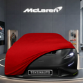 McLaren Elva (2020-) Custom Fit Indoor Car Cover Soft Stretch Black Gray Blue Red Dust Protection Garage Cover Laser Cut + Bag
