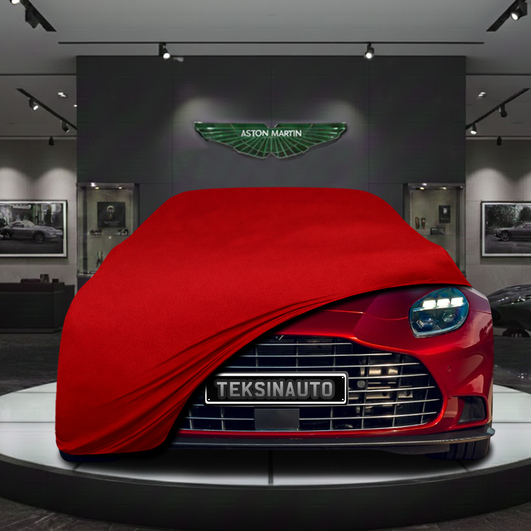 ASTON MARTİN VANQUİSH 3 2024- Custom Fit Indoor Car Cover Soft Stretch Black Gray Blue Red Dust Protection Garage Cover Laser Cut + Bag